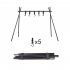 Foldable  Tripod Hanger For Camping Kitchenware Storage Hook Portable Barbecue Tool Bracket small