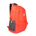 Foldable Waterproof Backpack Outdoor Travel Folding Lightweight Bag Bag Sport Hiking Gym Mochila Camping Trekking Orange