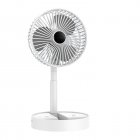 Foldaway Fan 3 Speeds, Standing Pedestal USB Fan, USB And Battery Operated Fan With 3-Speed Adjustable Settings, Compact And Lightweight For Bedroom, Office white