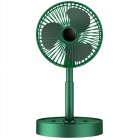Foldaway Fan 3 Speeds, Standing Pedestal USB Fan, USB And Battery Operated Fan With 3-Speed Adjustable Settings, Compact And Lightweight For Bedroom, Office green
