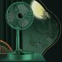 Foldaway Fan 3 Speeds  Standing Pedestal USB Fan  USB And Battery Operated Fan With 3 Speed Adjustable Settings  Compact And Lightweight For Bedroom  Office gre