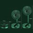 Foldaway Fan 3 Speeds  Standing Pedestal USB Fan  USB And Battery Operated Fan With 3 Speed Adjustable Settings  Compact And Lightweight For Bedroom  Office gre