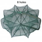 Folded Hexagon 6 Hole Automatic Fishing Shrimp Trap Fishing Net Fish Shrimp Minnow Crab Baits Cast Mesh Trap