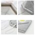 Folding Activated Carbon Head Wear Anti smog Disposable Mask
