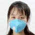 Folding Activated Carbon Head Wear Anti smog Disposable Mask