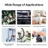 Folding Allen Wrench Set  Metric Allen Wrench Set  High Impact  Metric Folding Hex Key Set For Bicycles  Motorcycles  Vehicles  Furniture  Machinery Large flat 