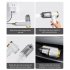 Folding Car Vacuum Cleaner Wireless High power 9000pa Strong Suction Handheld Dust collecter With Led Light Rechargeable green