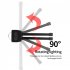 Folding Cob Led Work Light 90 Degrees 5 Levels Strong Magnet Inspection Light Outdoor Tent Light With Hook FT32 work light