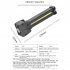 Folding Cob Led Work Light 90 Degrees 5 Levels Strong Magnet Inspection Light Outdoor Tent Light With Hook FT32 work light