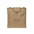 Folding Dump Pouch Outdoor Storage Bag Waterproof Mollo Accessory Sundry Tool Hanging Bag Accessories mud color