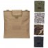Folding Dump Pouch Outdoor Storage Bag Waterproof Mollo Accessory Sundry Tool Hanging Bag Accessories mud color