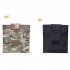 Folding Dump Pouch Outdoor Storage Bag Waterproof Mollo Accessory Sundry Tool Hanging Bag Accessories mud color