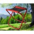 Folding Fishing Chair Lightweight Foldable Stool Outdoor Portable Outdoor Furniture red