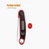 Folding Food Thermometer Lcd Backlight Display Accurate Temperature Measurement Kitchen Supply For Cooking red