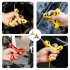 Folding Hex Key Set  9 In 1 Professional Fold Allen Key Wrenches With Ergonomic Handle  Labor Saving Portable Driver Tool Kit For Home Maintenance yellow
