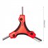 Folding Hex Key Set  9 In 1 Professional Fold Allen Key Wrenches With Ergonomic Handle  Labor Saving Portable Driver Tool Kit For Home Maintenance yellow
