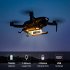 Folding Landing Gear With LED Light Compatible For Dji Mavic Mini   2   Se Drone Tripod Quick Release Height Extender gray 1109190