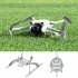 Folding Landing Gear Compatible For Dji Mini 3 Quick Release Tripod Heightened Leg Extension Bracket grey