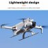 Folding Landing Gear Compatible For Dji Mini 3 Quick Release Tripod Heightened Leg Extension Bracket grey