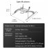Folding Landing Gear Compatible For Dji Mini 3 Quick Release Tripod Heightened Leg Extension Bracket grey