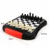 Folding Magnetic  Chess  Board Portable Travel Educational Toys  with Chess Pieces  As shown