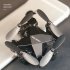 Folding Mini Drone Four Axis Aerial Photography Aircraft Toy Black Fixed Height