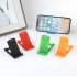 Folding Mobile Phone Holder Lightweight Mini Phone Holder Mount For Travel Reading  random color  Random Color