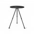 Folding Round Table Outdoor Portable Ultra Light Liftable Aluminum Alloy Dining Table Camping Equipment black