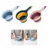 Folding  Scoop Kitchen For Shampoo Vegetables Fruit Washing Household Accessories Blue and yellow