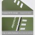 Folding Shelf Storage Rack  3 Tier Storage Shelf Aluminum Alloy Racks Space Saving Small Racks A2 khaki three boards