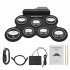Folding Silicone Hand Roll Usb Electronic Drum Portable Practice Drums Pad Kit With Drumsticks Sustain Pedal black