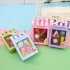 Food Cake Shape Eraser Children Gift Kids Cartoon Rubber  Eraser Stationery NO VELTY ERASERS Fast Food