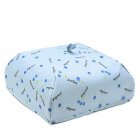 Food Cover Kitchen Portable Thermal Food Cover Folded Dustproof Collapsible Food Tent Blue cherry