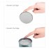Food Safe Stainless Steel Manual Professional Smooth Edge Safety Can Opener with Easy Turn Knob  Soft Comfortable Ergonomically Designed Anti Slip Grips Handle 