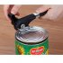 Food Safe Stainless Steel Manual Professional Smooth Edge Safety Can Opener with Easy Turn Knob  Soft Comfortable Ergonomically Designed Anti Slip Grips Handle 