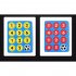 Football Tactical Board Colorful Foldable Coach Magnetic Tactic Clipboard Competition Train Equipment As shown