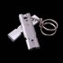 Football Training Whistle High frequency Stainless Steel Whistle Outdoor Camping Hiking Rescue Tools