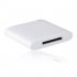 For 30pin iPhone iPod to Stereo Sounddock Bluetooth Audio Music Receiver Adapter white