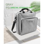 For  4 PS4Pro Portable Simple Solid Color Storage Bag Pouch Protection Case  Gray PS4 Pack Pro