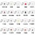 For AirPods Pro Headphones Case Cartoon Clear Earphone Shell with Metal Hook Full Protection Cover