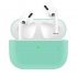 For Airpods Pro Silicone Earphone Case For Airpods Pro Shockproof Cases For Apple Bluetooth Headset Protective Cover Advanced gray