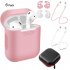 For Airpods Wireless Bluetooth Headsets Protection Set  red
