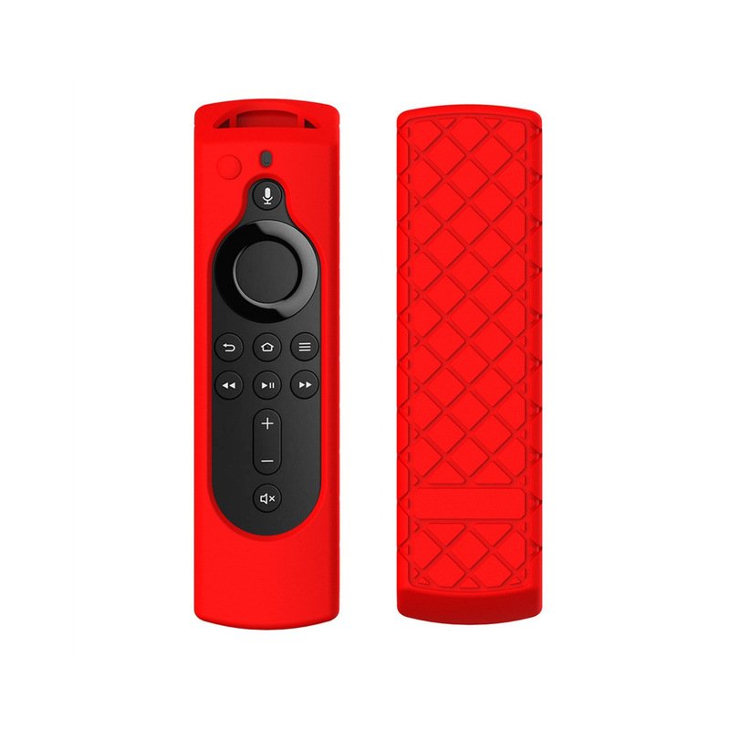 For Amazon Fire TV Stick 4K TV Stick Remote Silicone Case Protective Cover  red