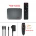 For Android 9 0 Tv  Box 10 0 4 218g Media Player Smart Tv Box Tv  Receiver 4 128G British plug