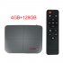 For Android 9 0 Tv  Box 10 0 4 218g Media Player Smart Tv Box Tv  Receiver 4 128G Australian plug G10S remote control