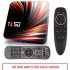 For Android Tv  Box Android 10 0 4k 4gb 32gb 64gb Media Player 3d Video Smart Tv Box 4 64G European plug G10S remote control