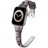 For Apple Iwatch 1 2 3 4 5 Watch Band Silicone Printed Apple Watch Strap Band Leopard print 42 44mm