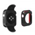 For Apple Watch iWatch Series 1 2 3 Silicone Protector Cover Case Screen 38 42mm Black and white 38mm