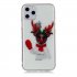 For Apple iPhone11 Pro Max Mobile Shell Soft TPU Phone Case Smartphone Cover Elk Snow Christmas Series Pattern Protective Shell