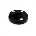 For Aprilia GPR150 GPR125 APR150 APR125 Motorcycle Side Stand Kickstand Extension Pad  black